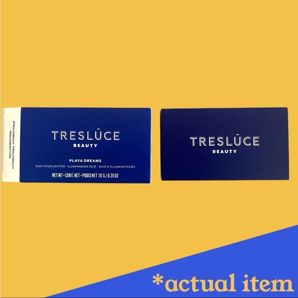 🍂 NIB Tresluce Beauty Playa Dreams Duo Highlighter 🍂 - Picture 3 of 10